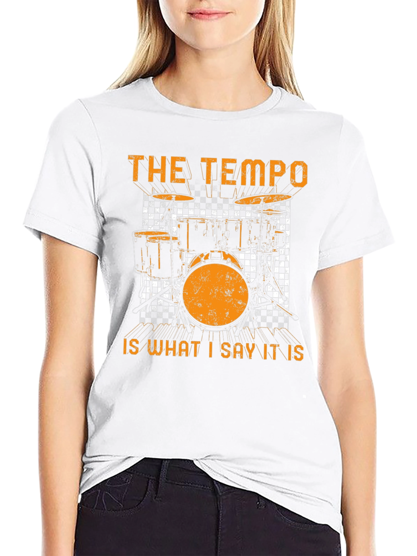The Tempo T-Shirt - Drummers Attitude