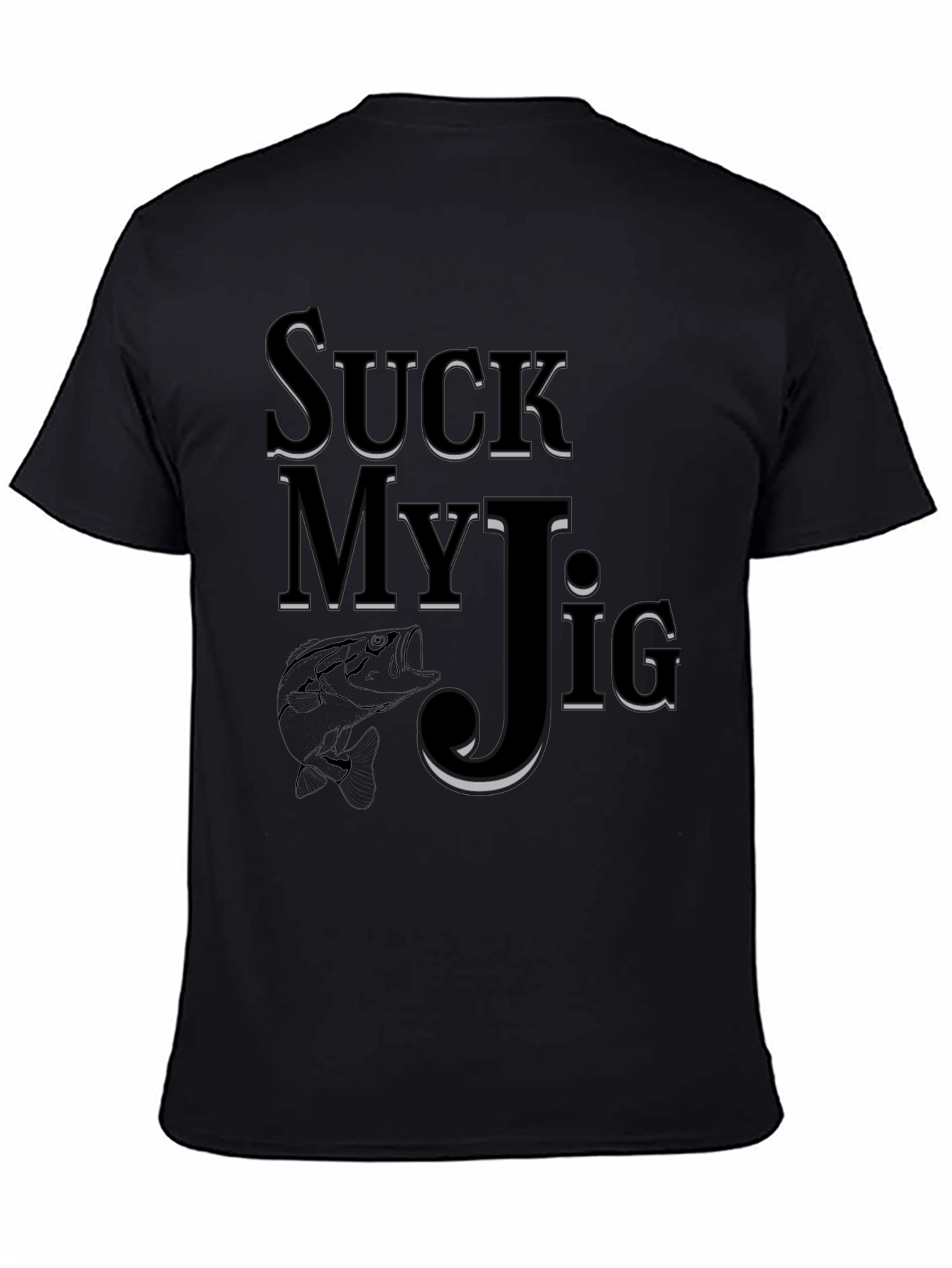 Suck My Jig Fishing T-Shirt - Funny Angler Tee