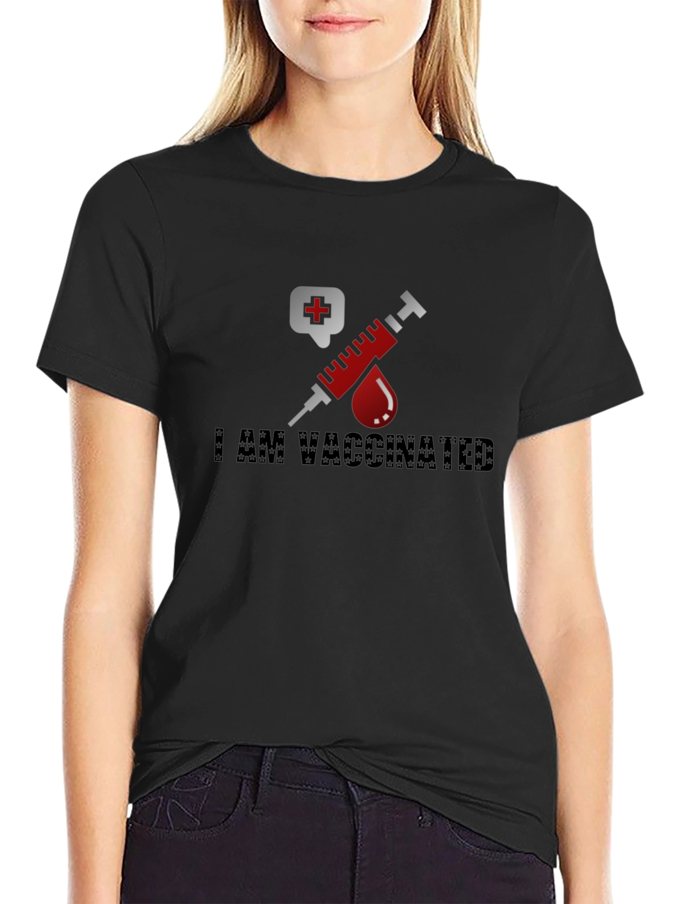 I Am Vaccinated Graphic T-Shirt