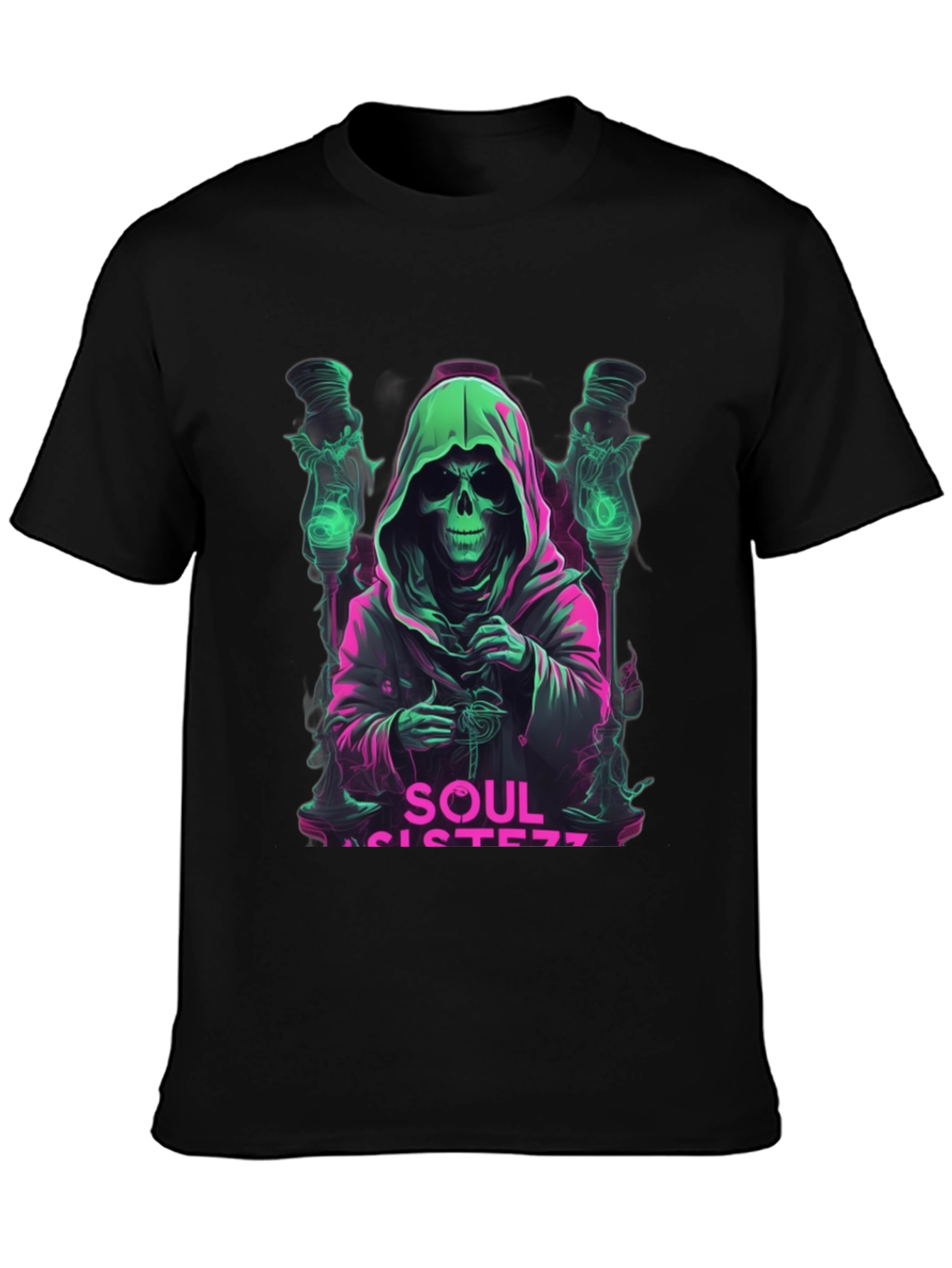 Soul Sisters Graphic Tee - Ethereal Reaper Design