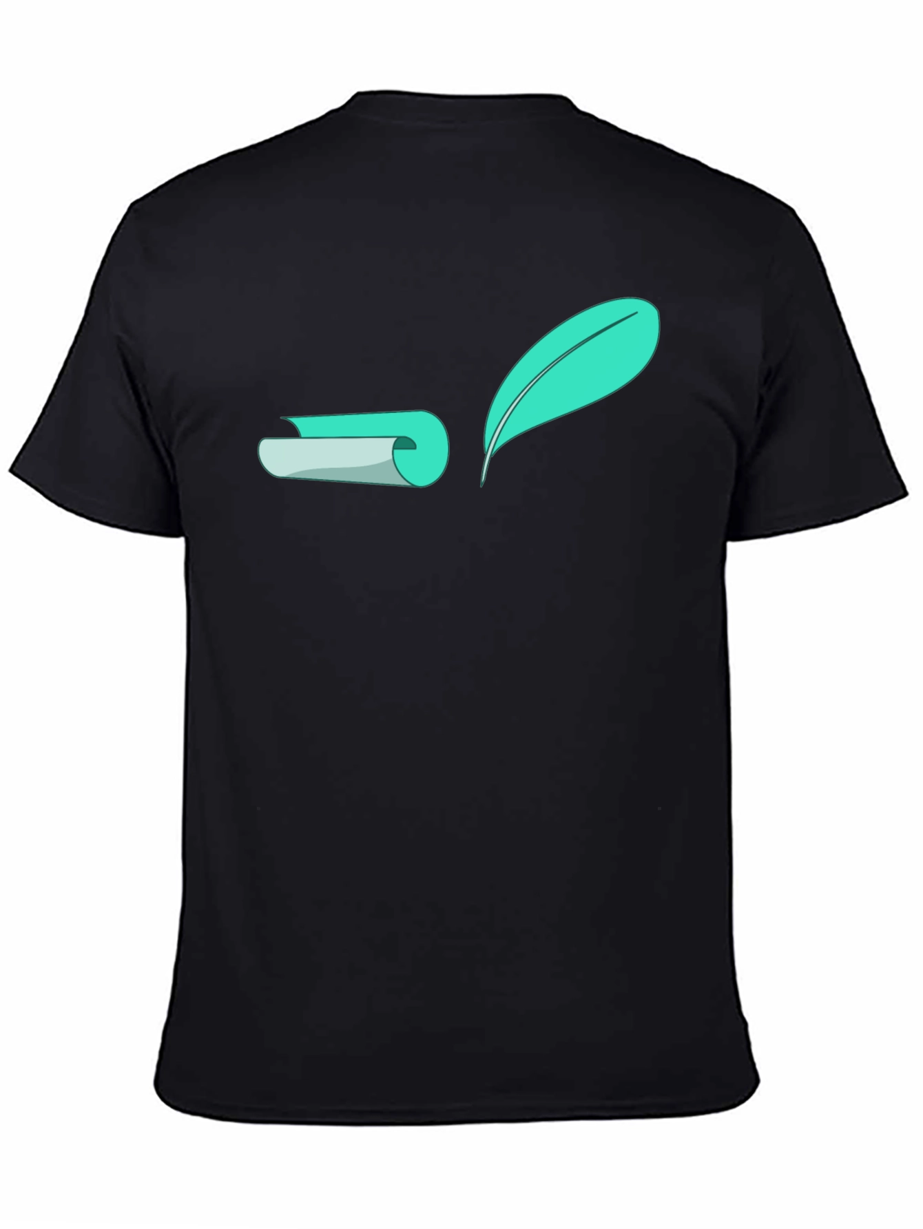 Quill & Scroll Graphic Black Tee