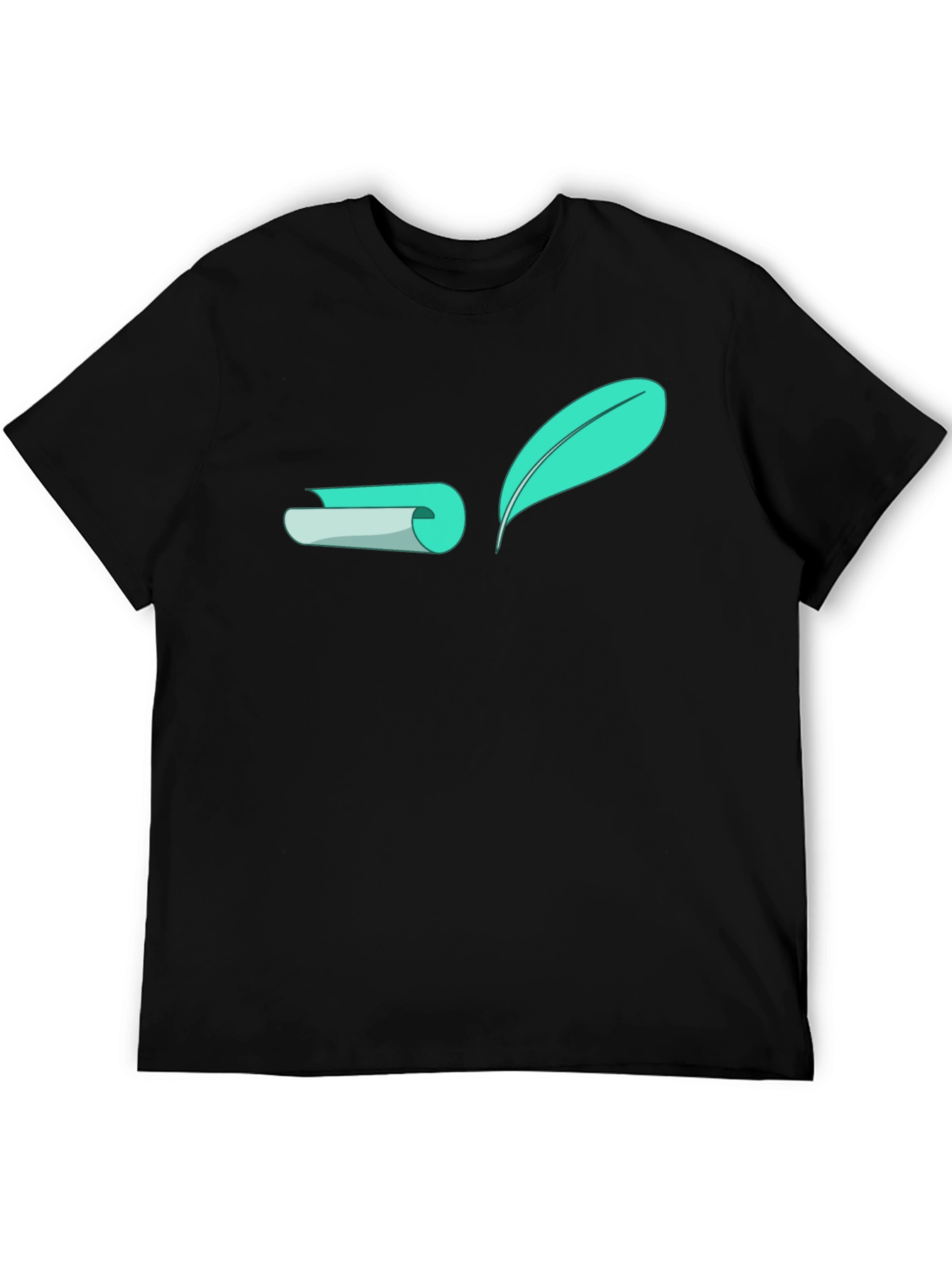 Quill & Scroll Graphic Black Tee