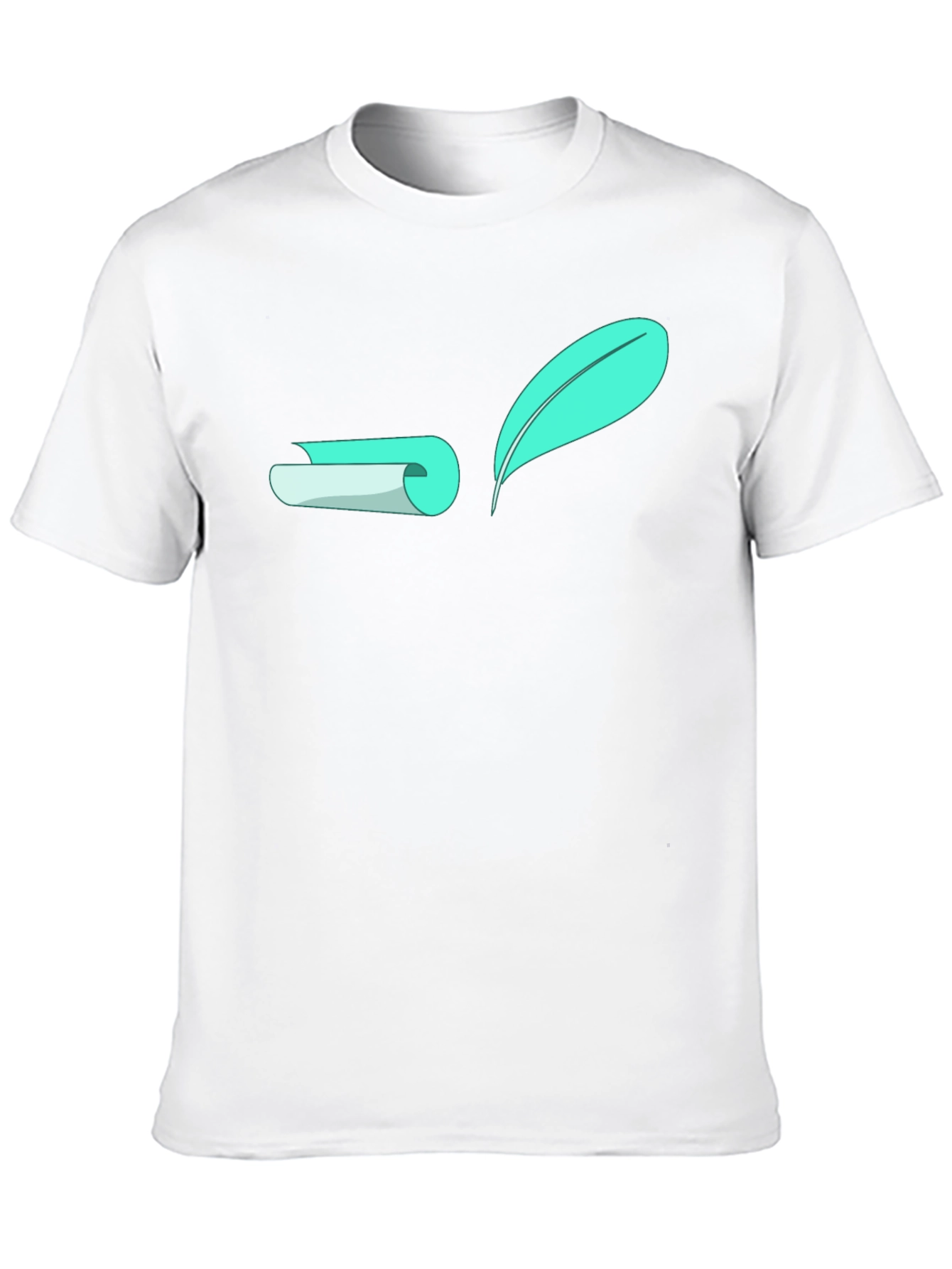 Quill & Scroll Graphic Black Tee