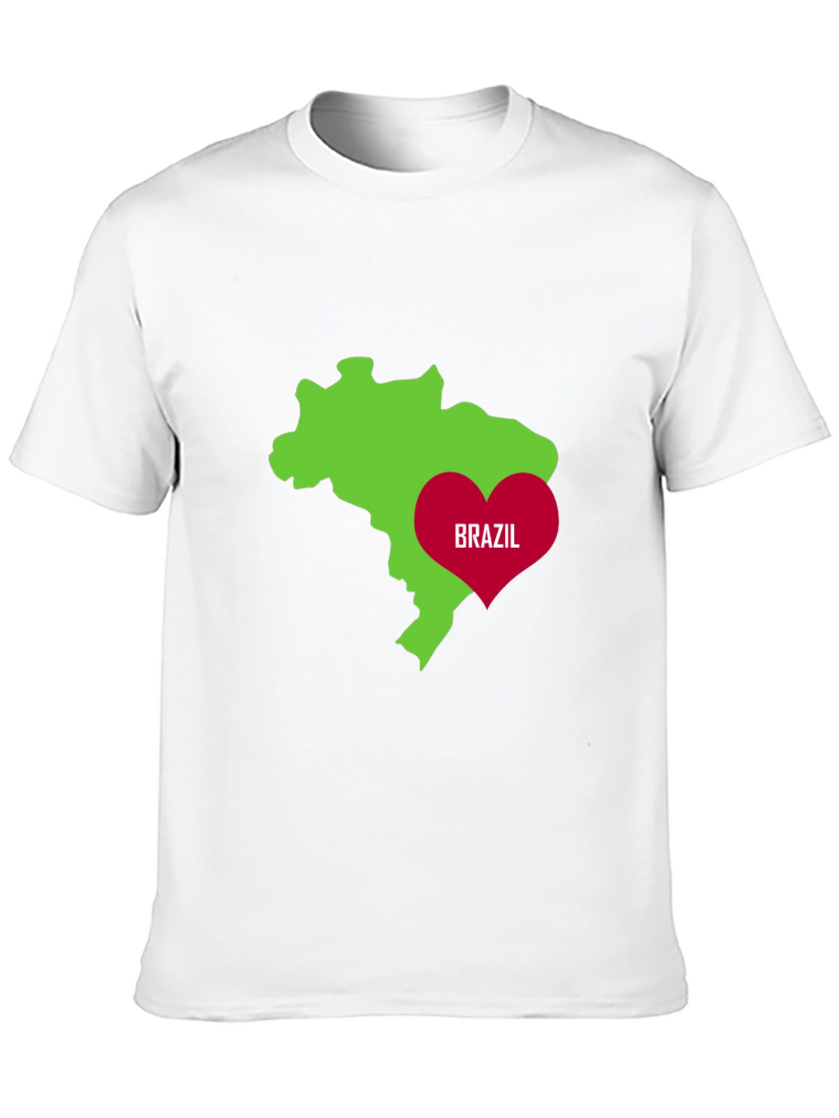 I Love Brazil Graphic T-Shirt