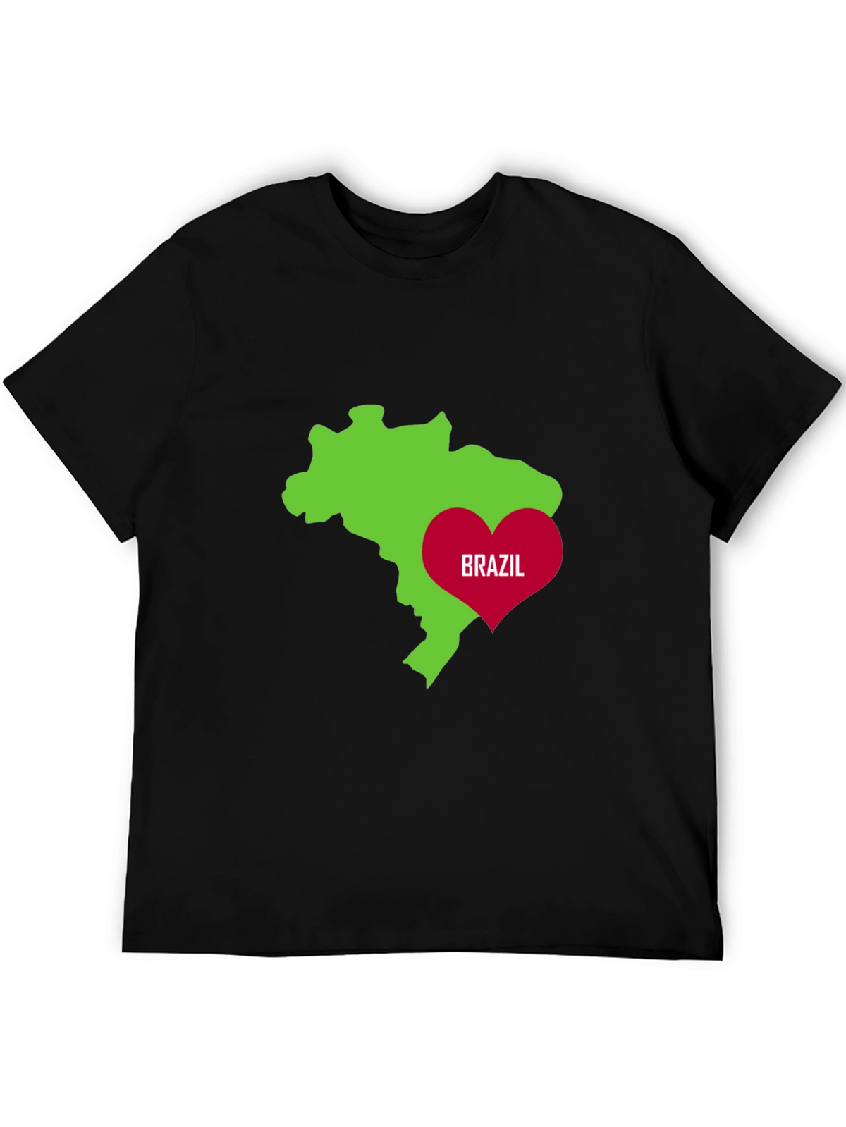 I Love Brazil Graphic T-Shirt