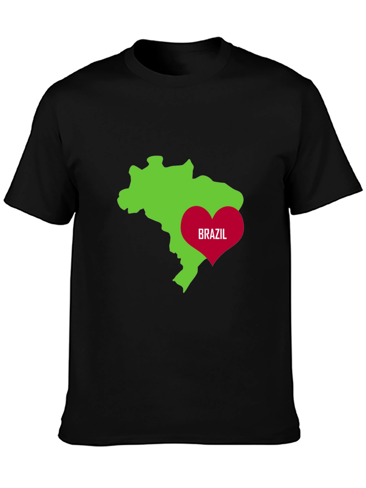 I Love Brazil Graphic T-Shirt