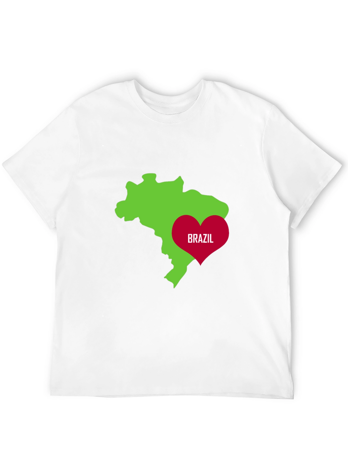 I Love Brazil Graphic T-Shirt