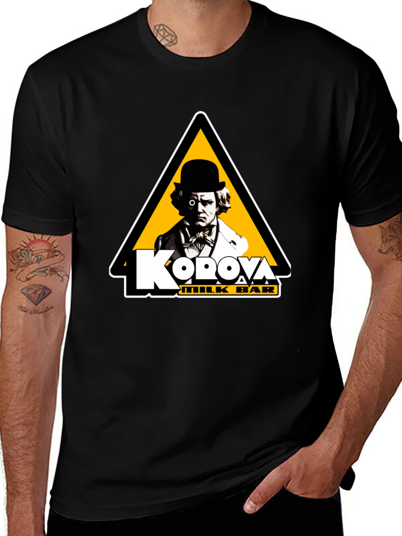 Korova Milk Bar Black T-Shirt
