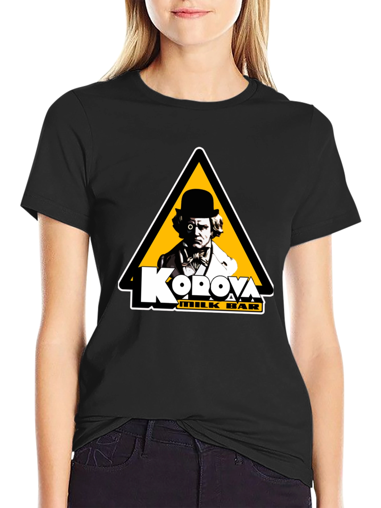 Korova Milk Bar Black T-Shirt