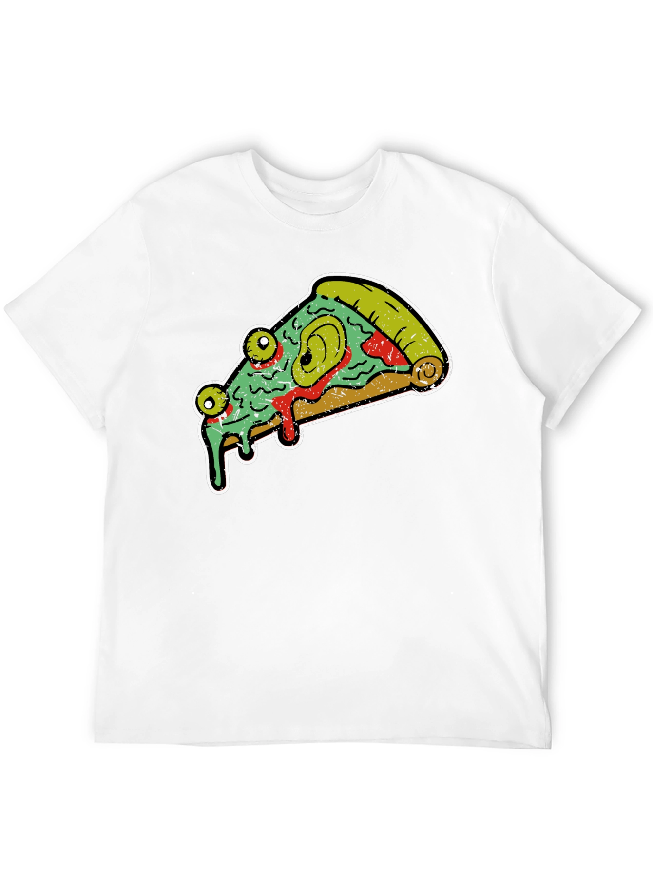Eye-Catching Pizza Graphic Tee - Unique Design!
