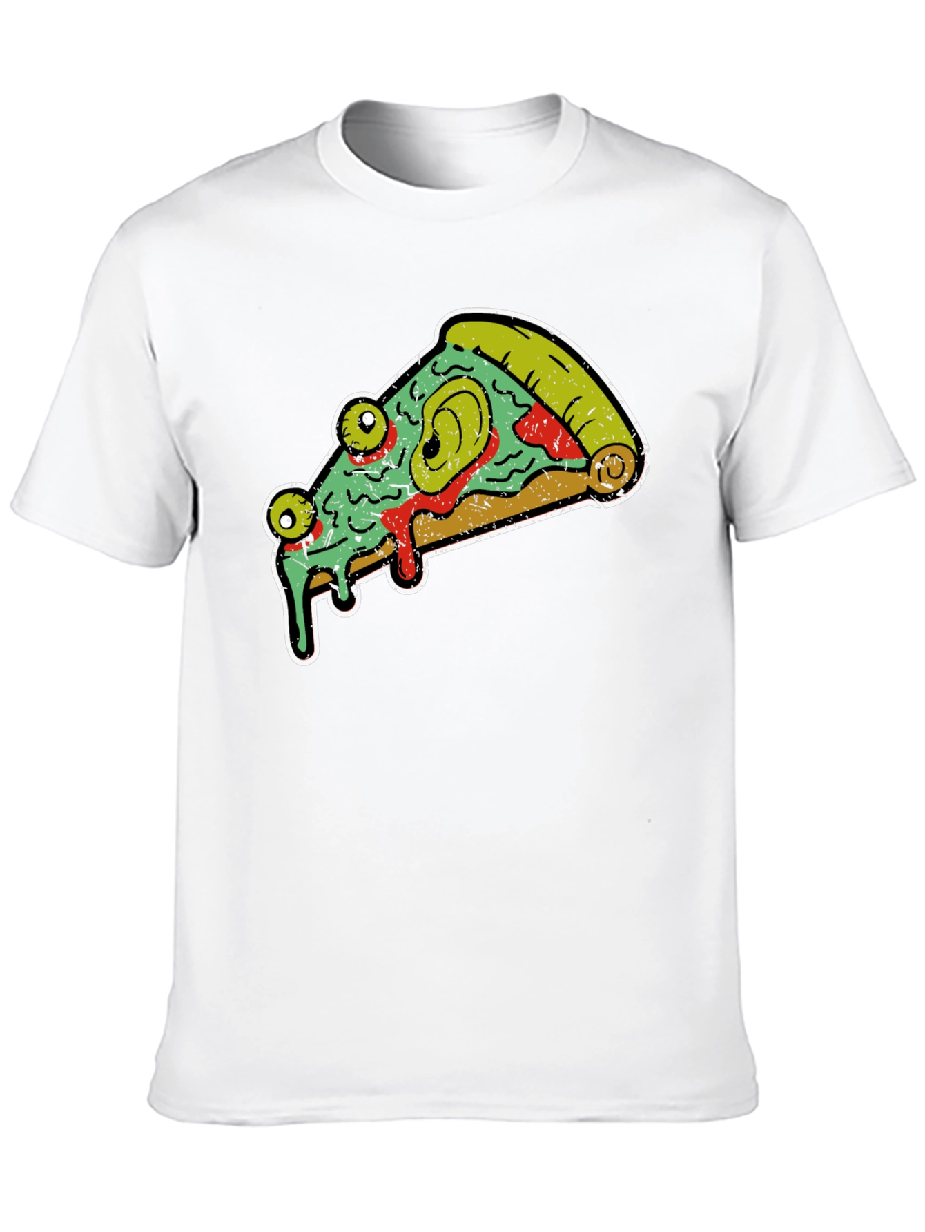 Eye-Catching Pizza Graphic Tee - Unique Design!