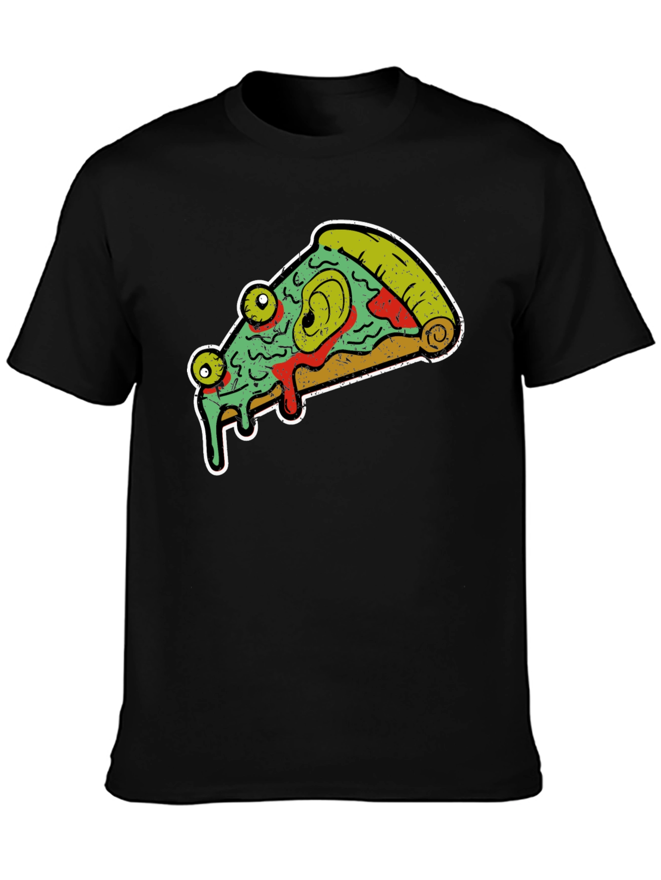Eye-Catching Pizza Graphic Tee - Unique Design!