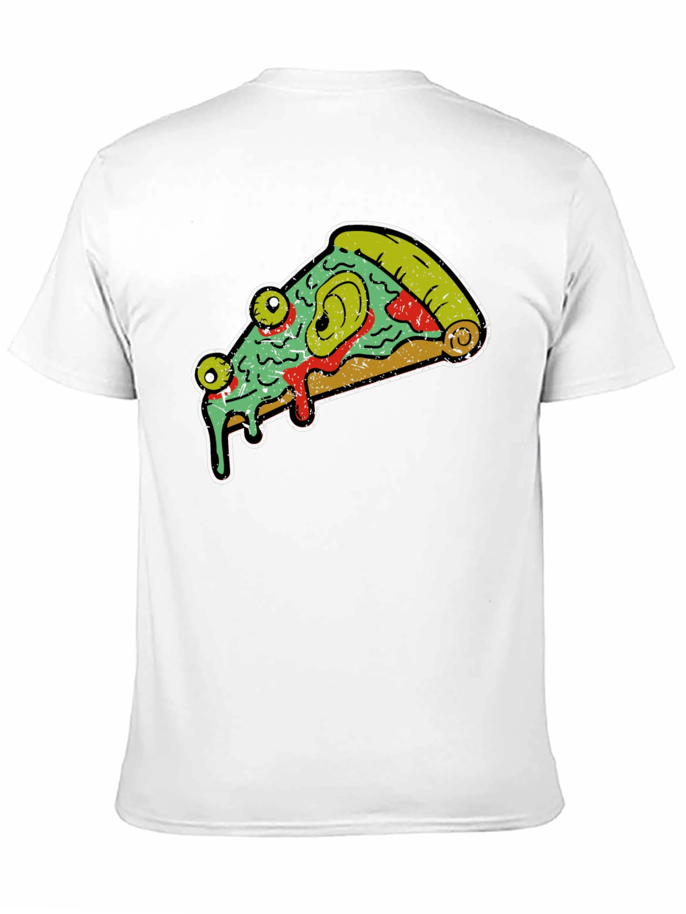 Eye-Catching Pizza Graphic Tee - Unique Design!