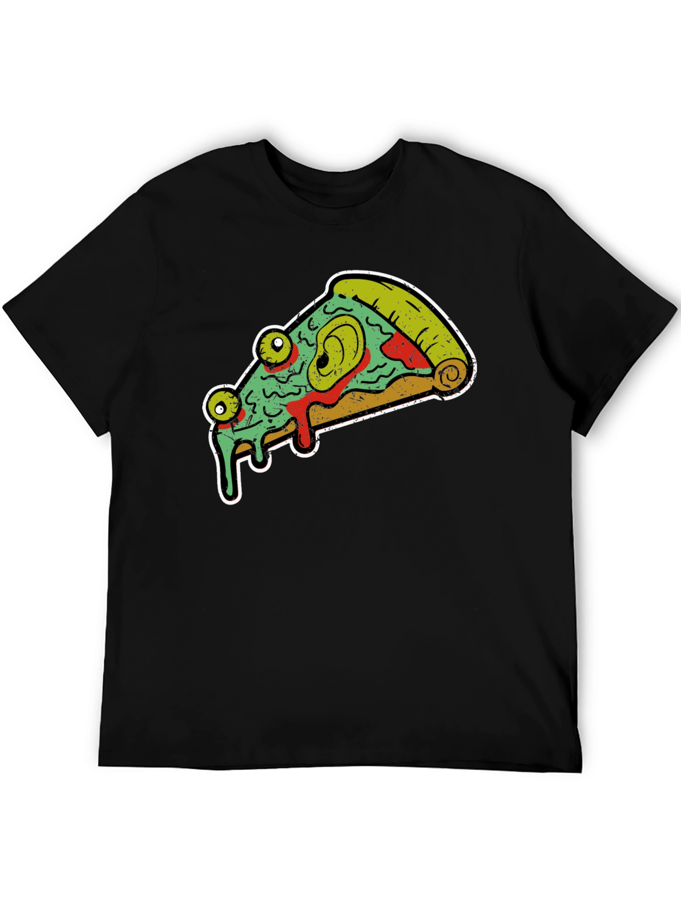 Eye-Catching Pizza Graphic Tee - Unique Design!