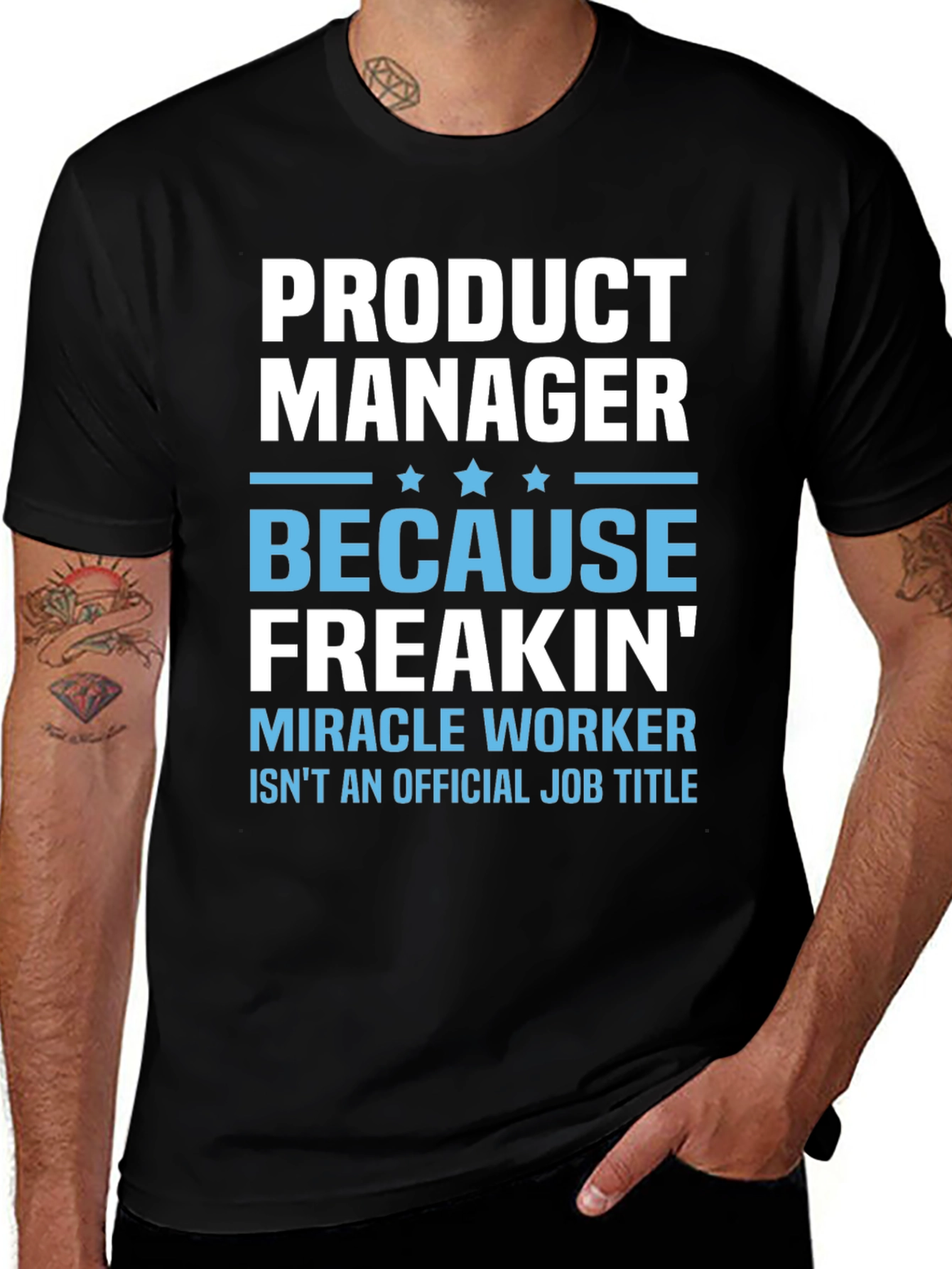 Product Manager Funny Job Title T-Shirt