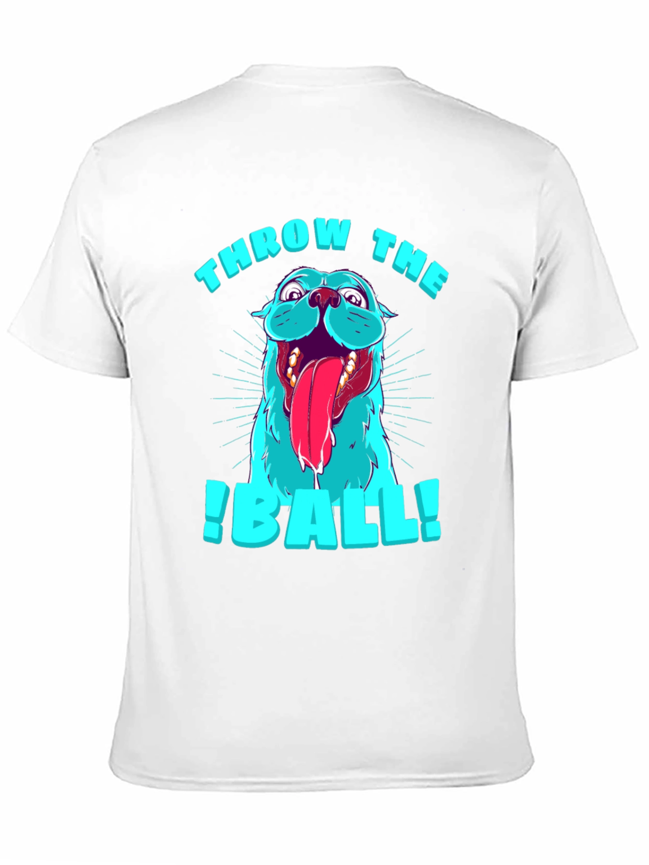 Throw The Ball Dog Graphic T-Shirt