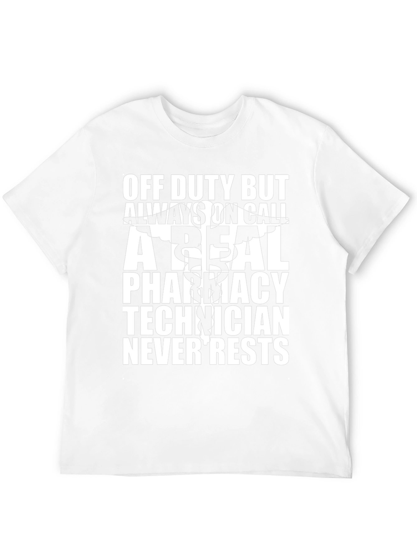 Pharmacy Tech Always On Call Black T-Shirt