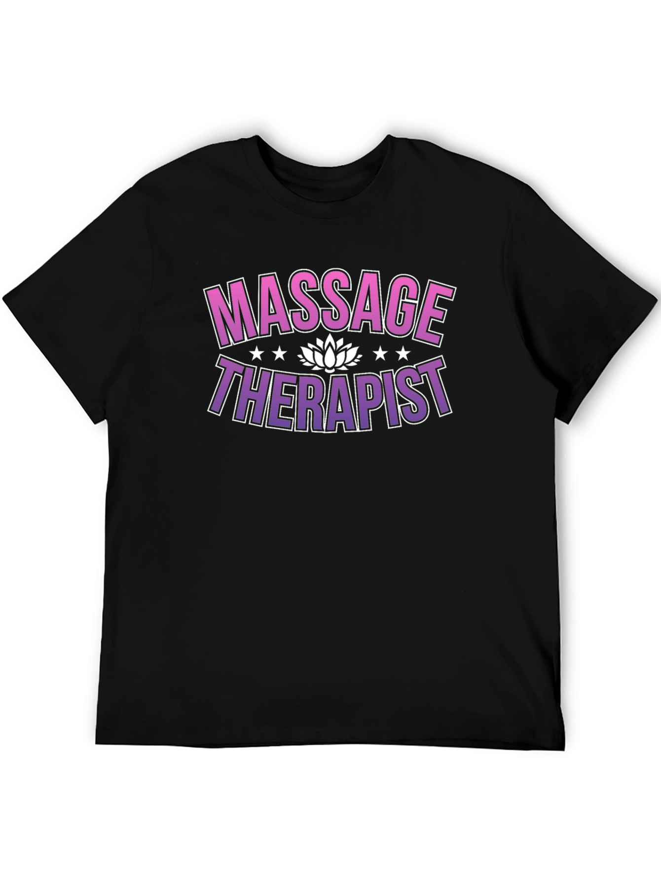 Massage Therapist T-Shirt - Black Unisex Tee