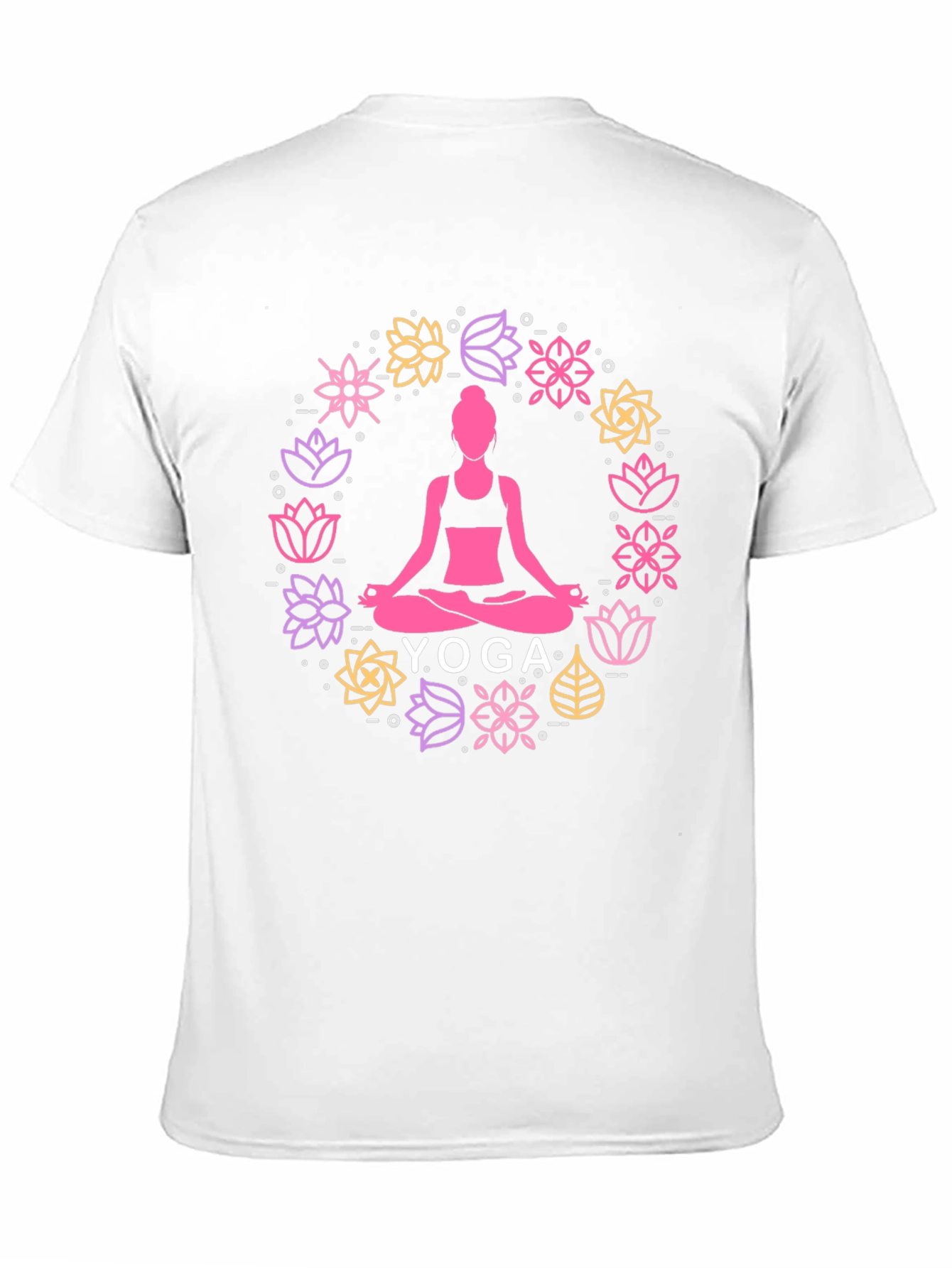 Yoga Lotus Flower Meditation T-Shirt