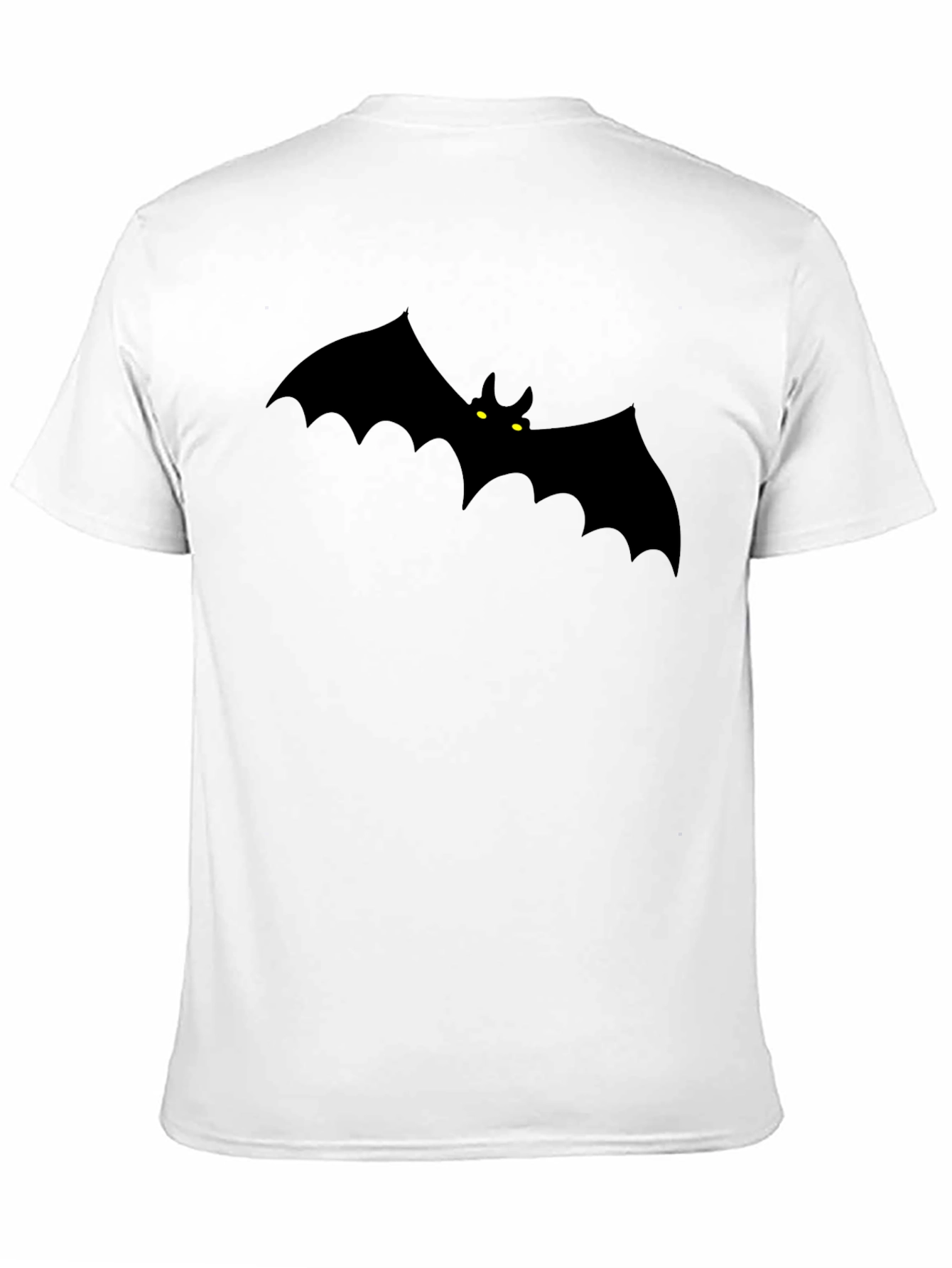 Bat Graphic Black T-Shirt - Halloween Style
