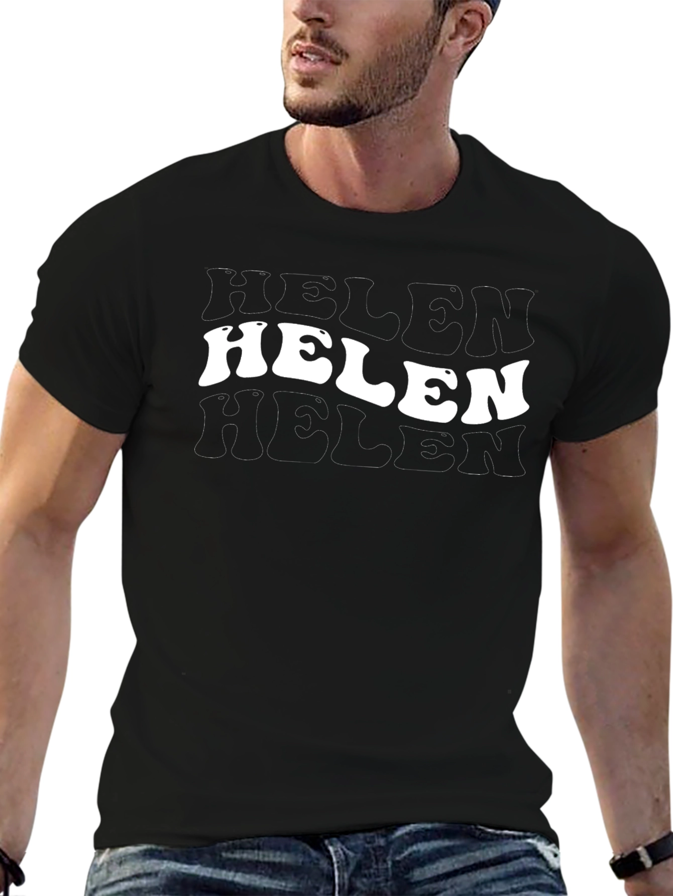 Helen Retro Stacked Graphic T-Shirt
