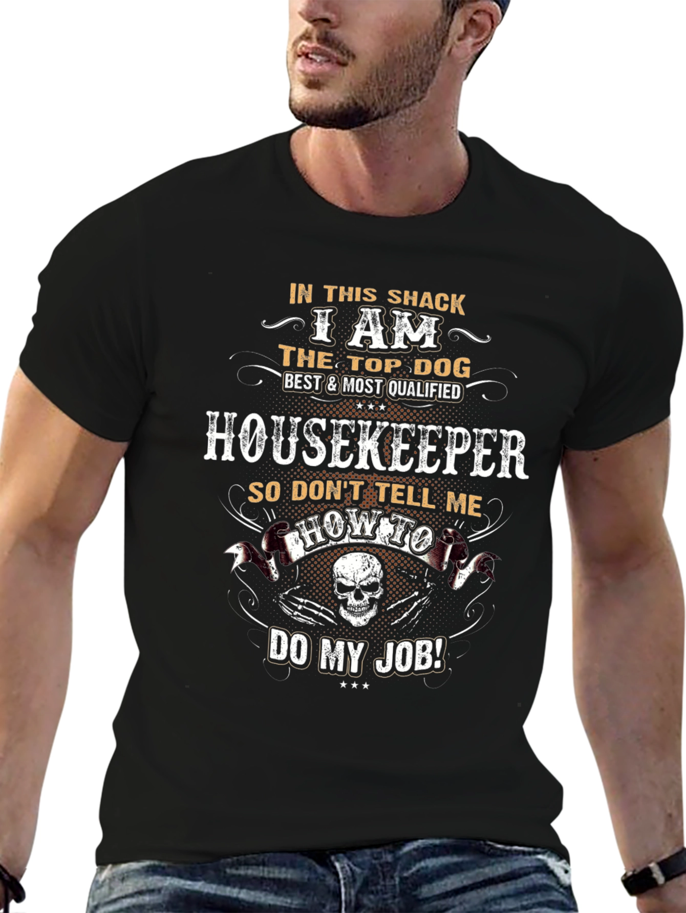 Housekeeper Top Dog Graphic Tee