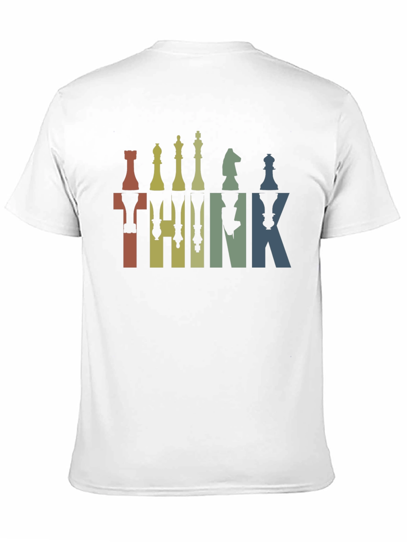 Chess Think T-Shirt - Strategy Game Tee