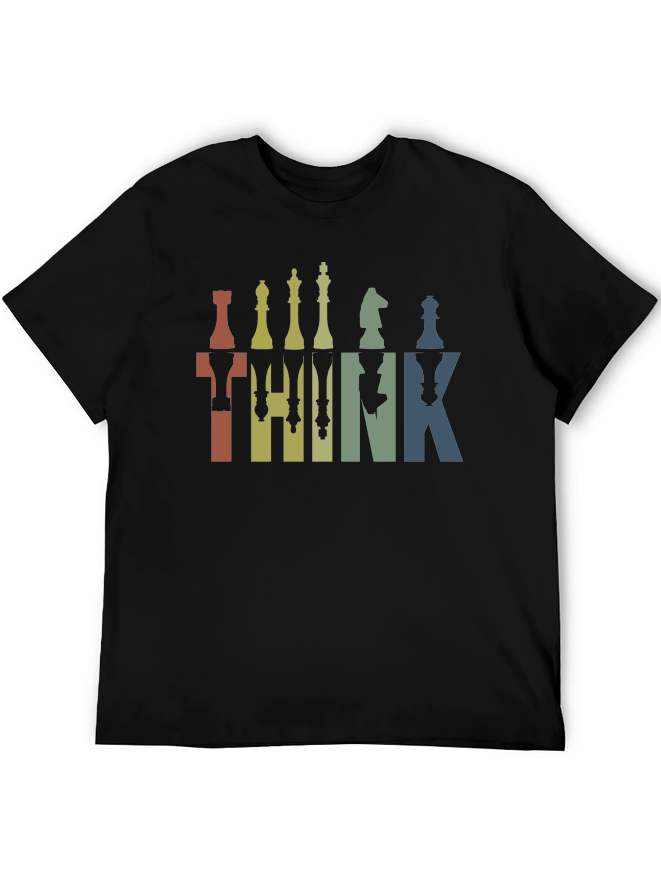 Chess Think T-Shirt - Strategy Game Tee