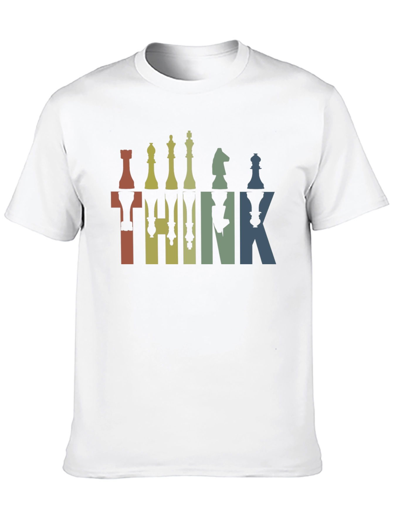 Chess Think T-Shirt - Strategy Game Tee