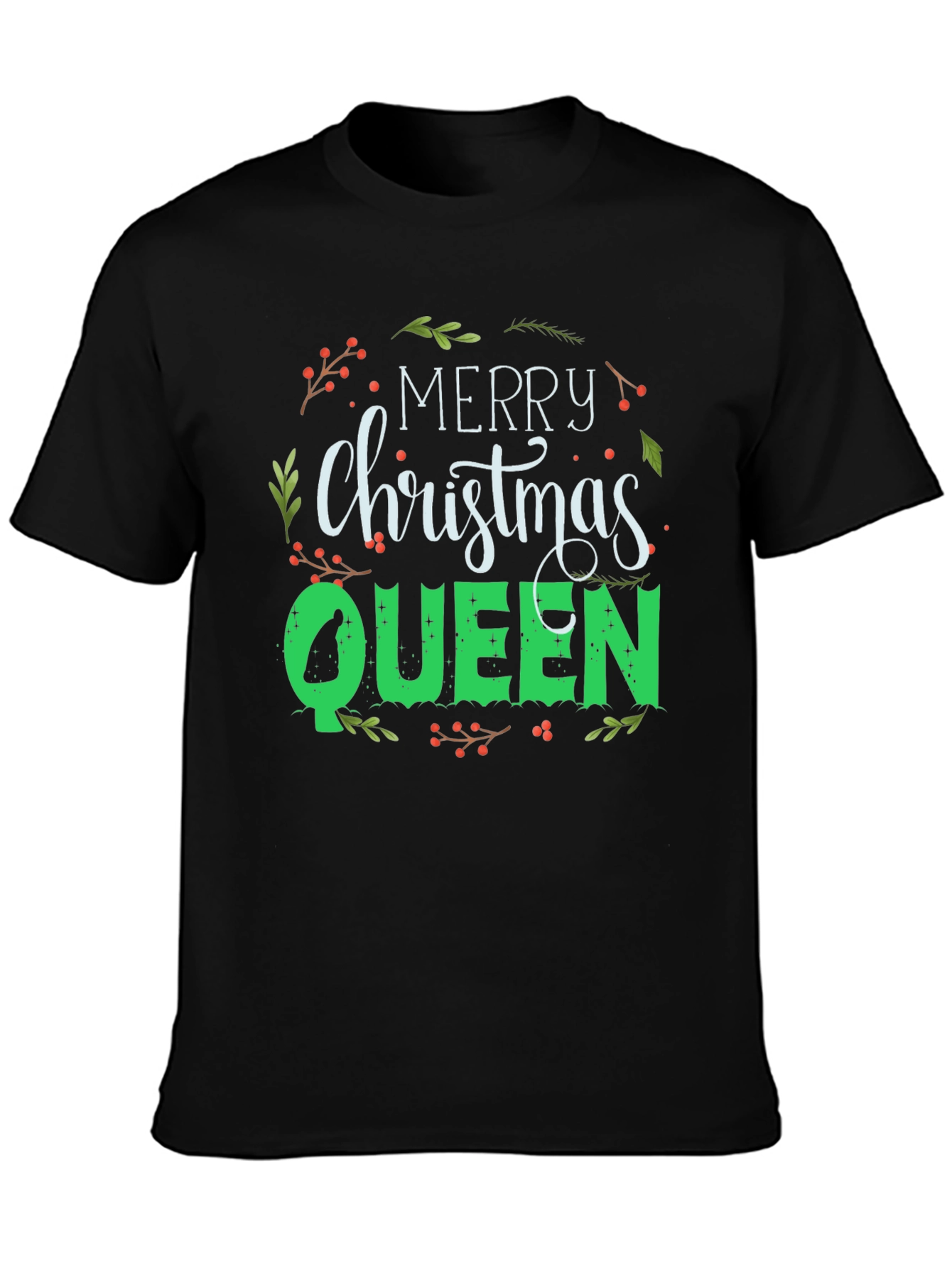 Merry Christmas Queen Graphic T-Shirt