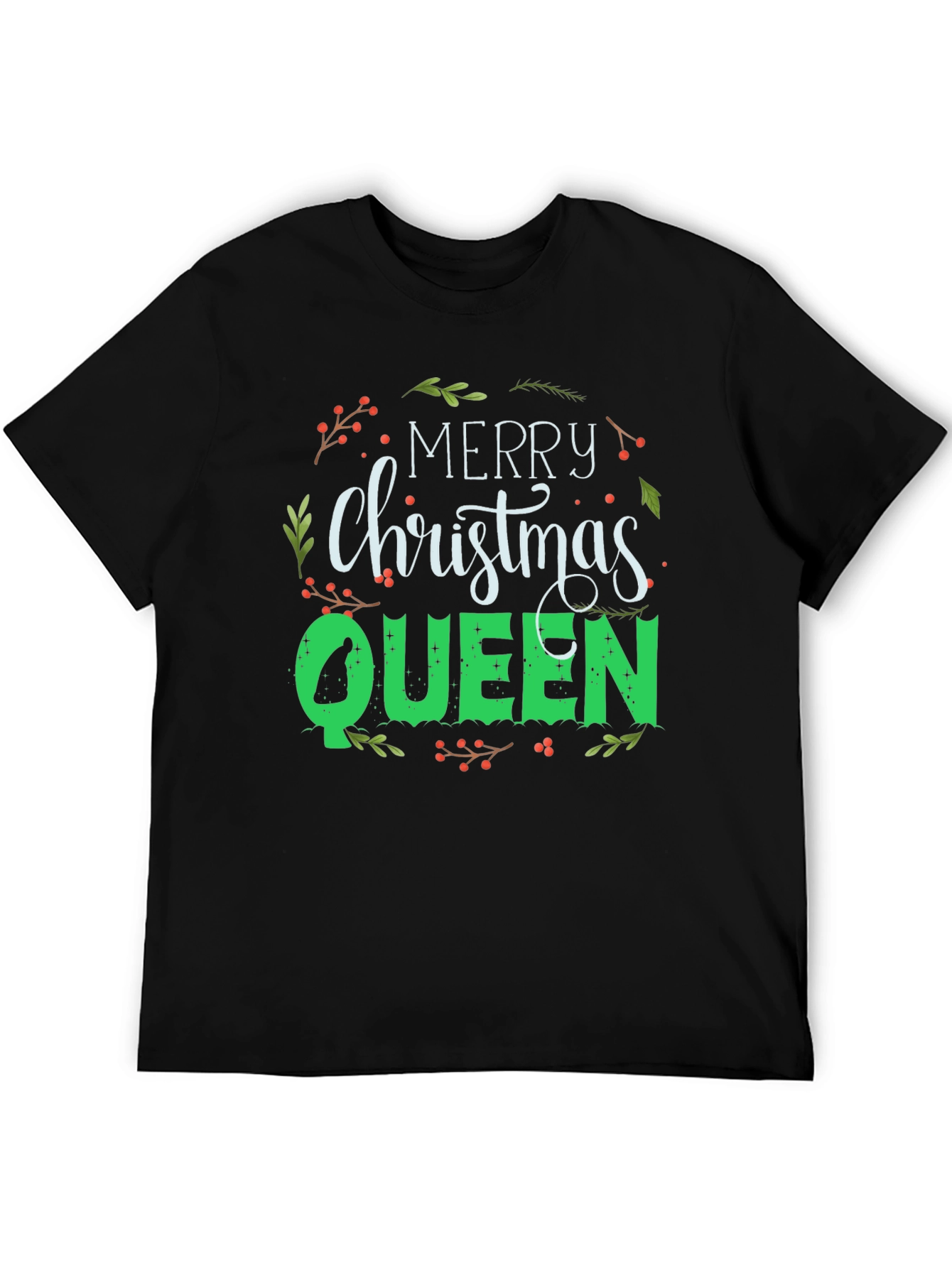 Merry Christmas Queen Graphic T-Shirt