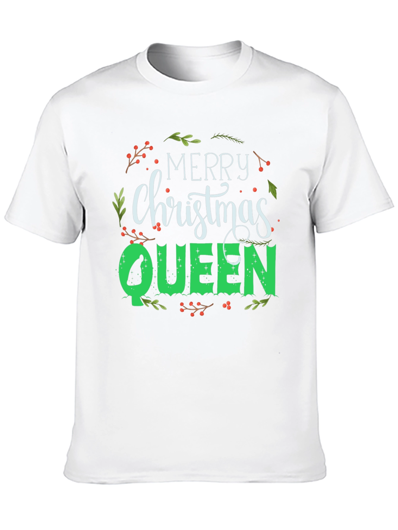 Merry Christmas Queen Graphic T-Shirt