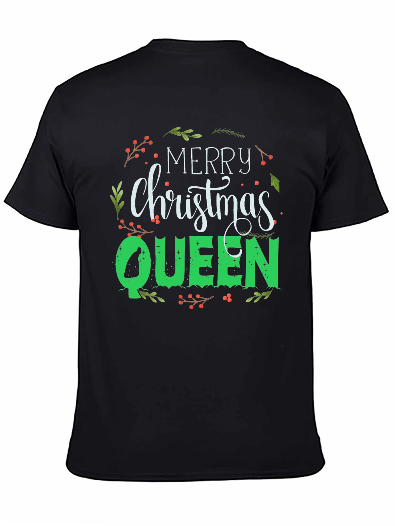 Merry Christmas Queen Graphic T-Shirt
