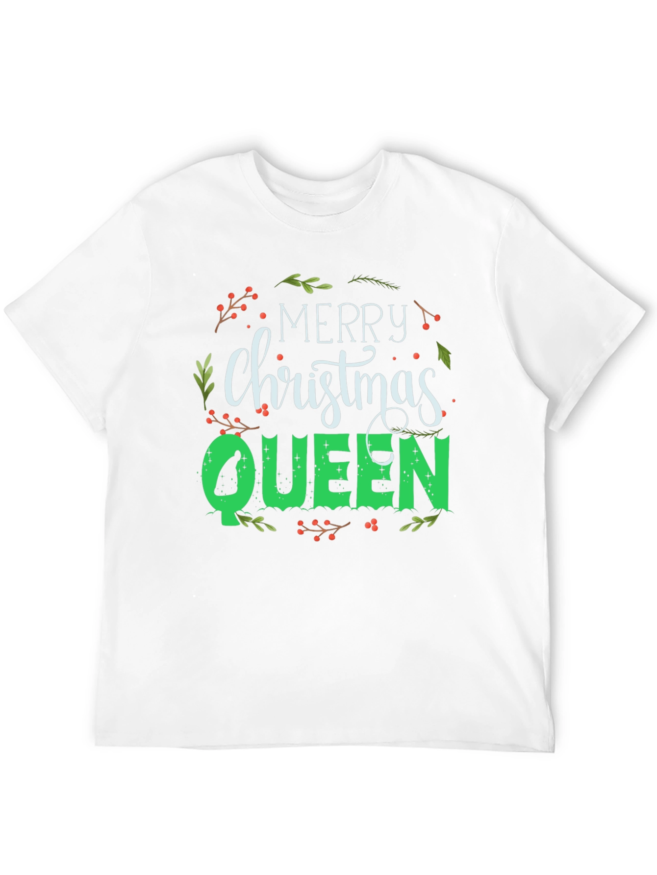 Merry Christmas Queen Graphic T-Shirt