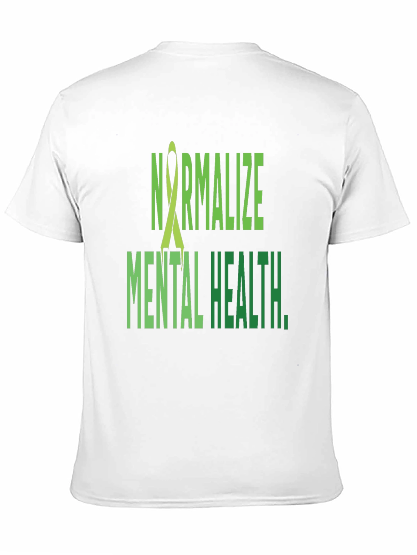Normalize Mental Health T-Shirt - Black
