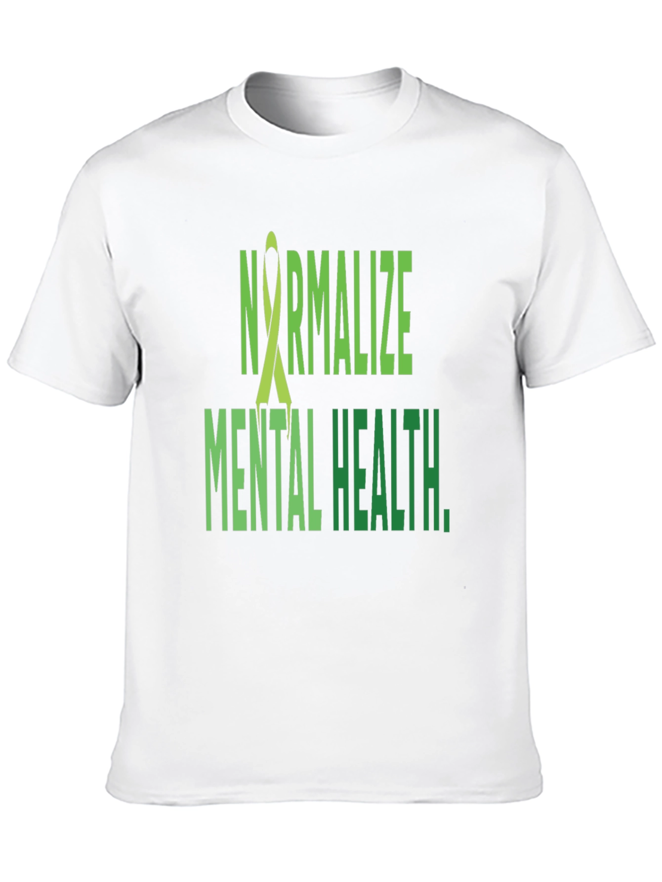 Normalize Mental Health T-Shirt - Black