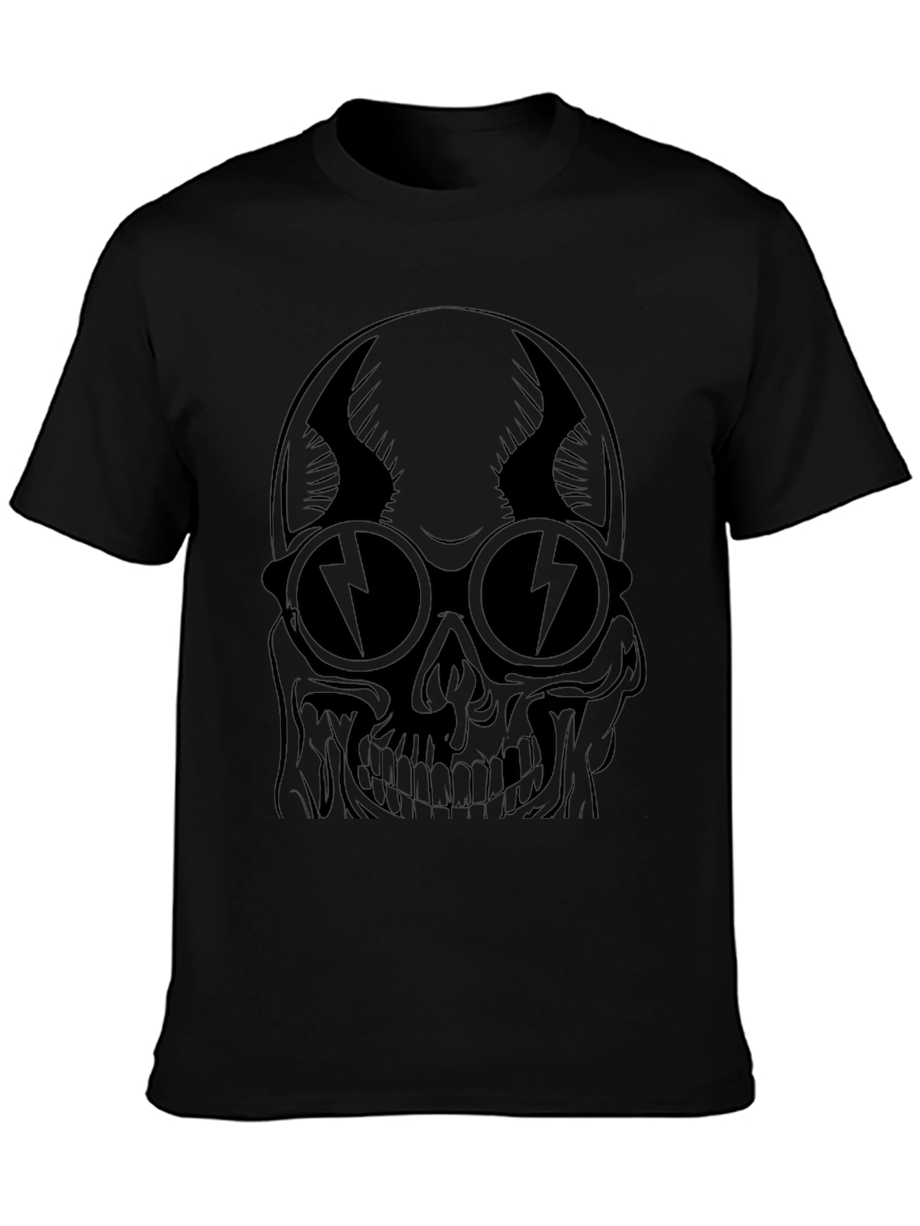 Skull with Sunglasses Graphic Tee