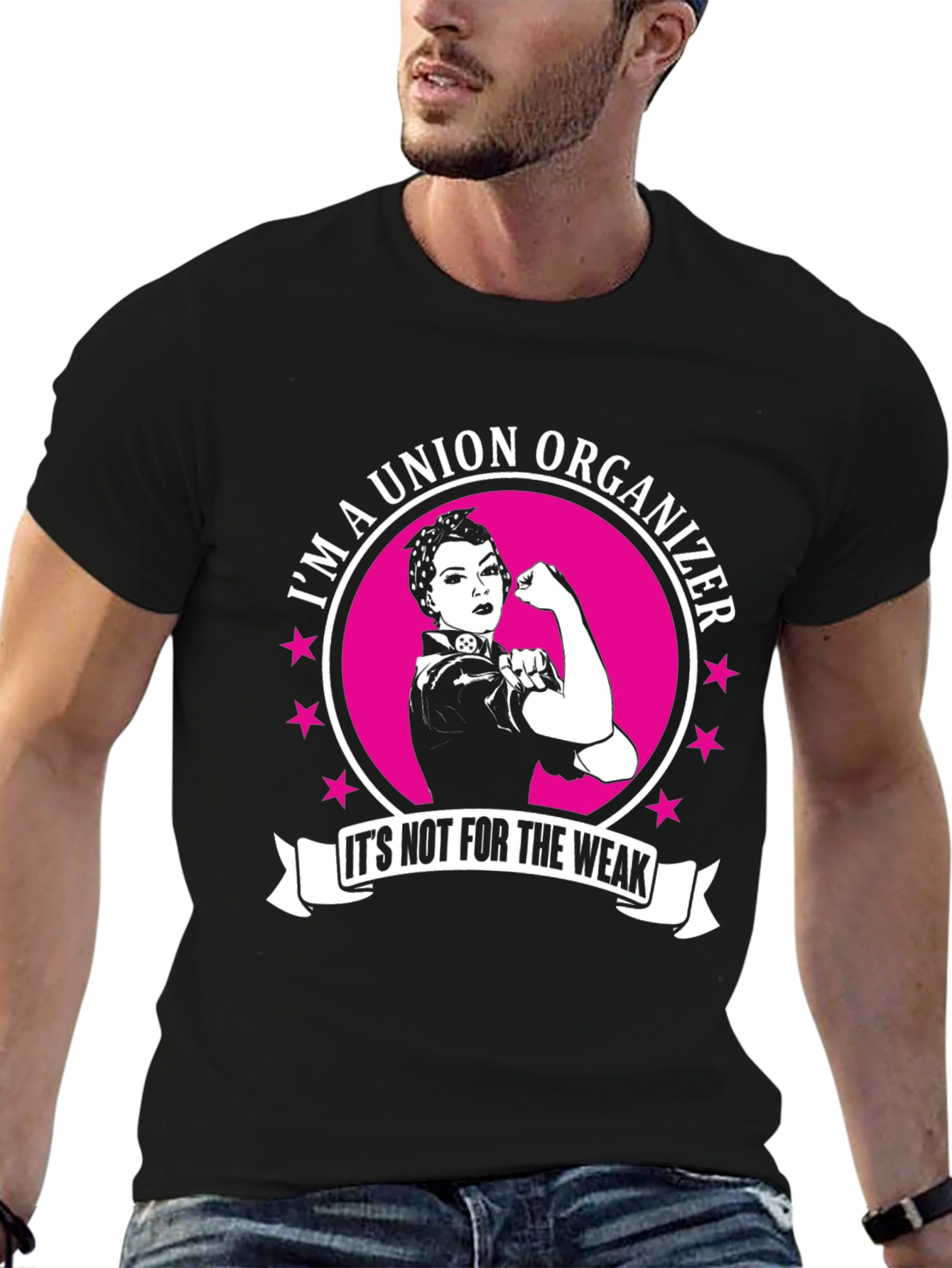 Union Organizer T-Shirt - Rosie the Riveter