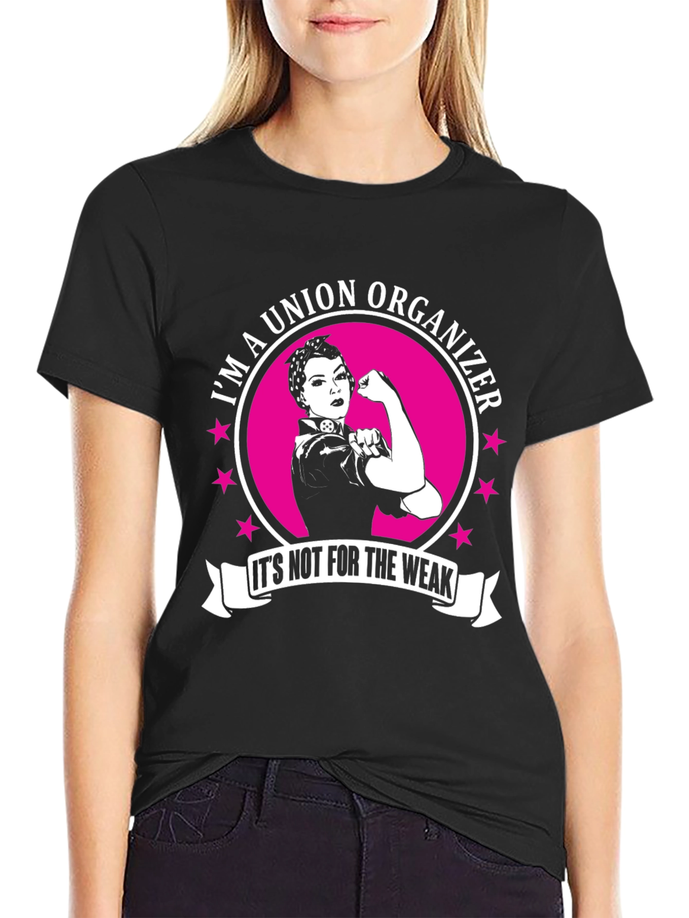 Union Organizer T-Shirt - Rosie the Riveter