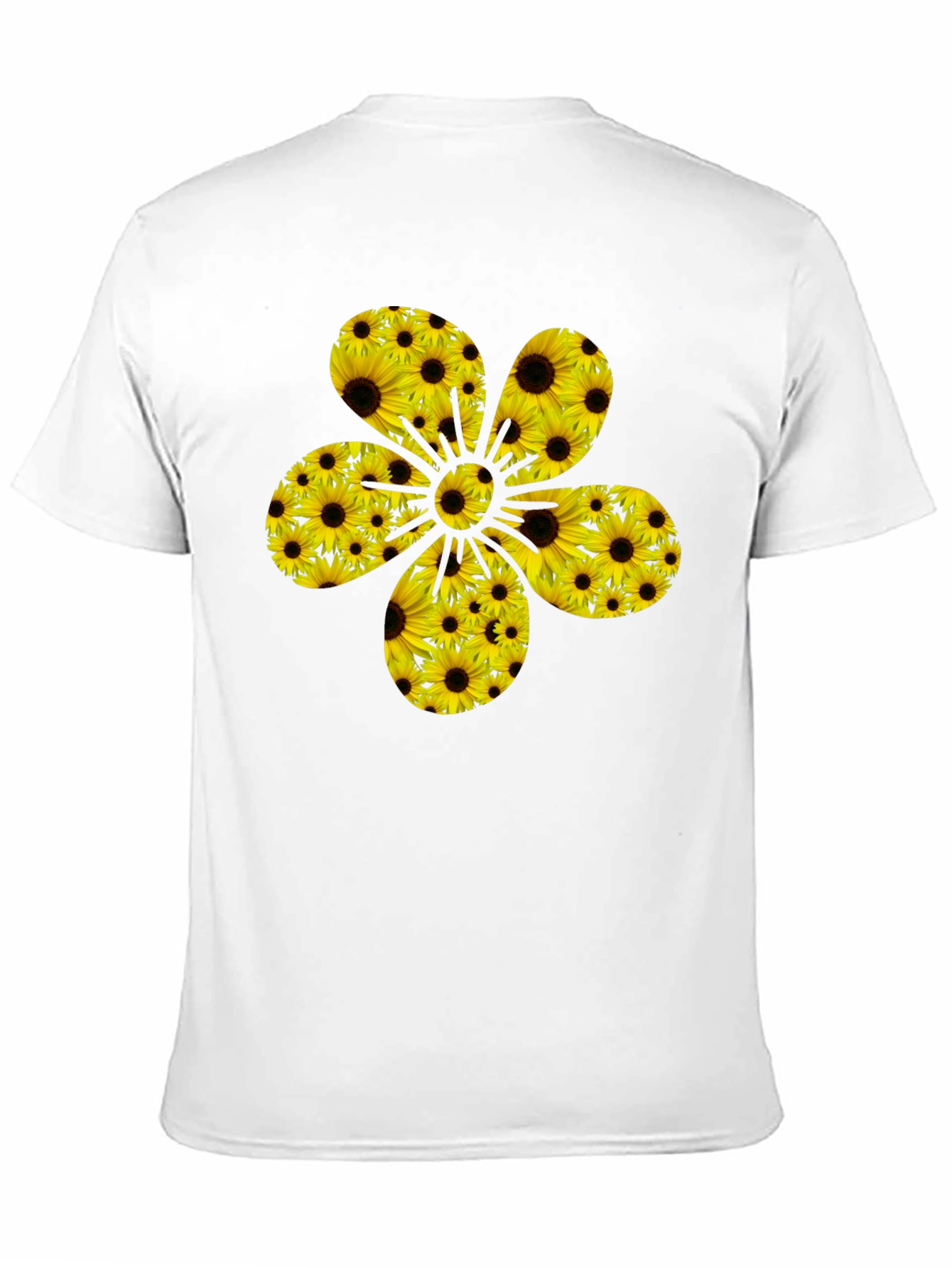 Sunflower Power T-Shirt - Black