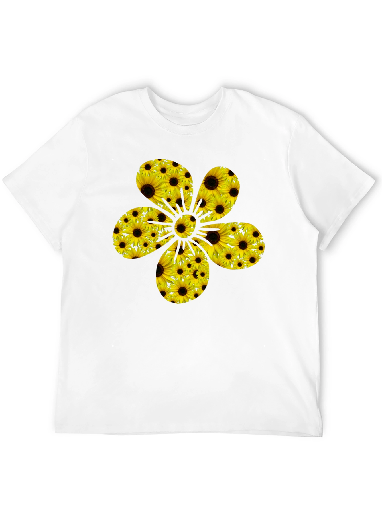 Sunflower Power T-Shirt - Black