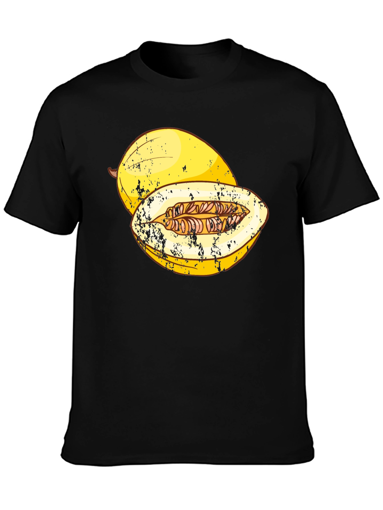Melon Graphic T-Shirt - Funny Fruit Tee