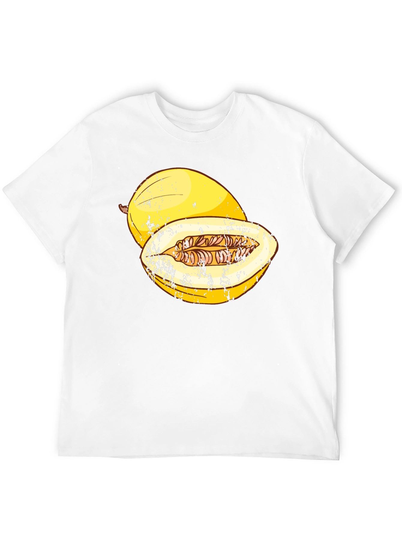 Melon Graphic T-Shirt - Funny Fruit Tee