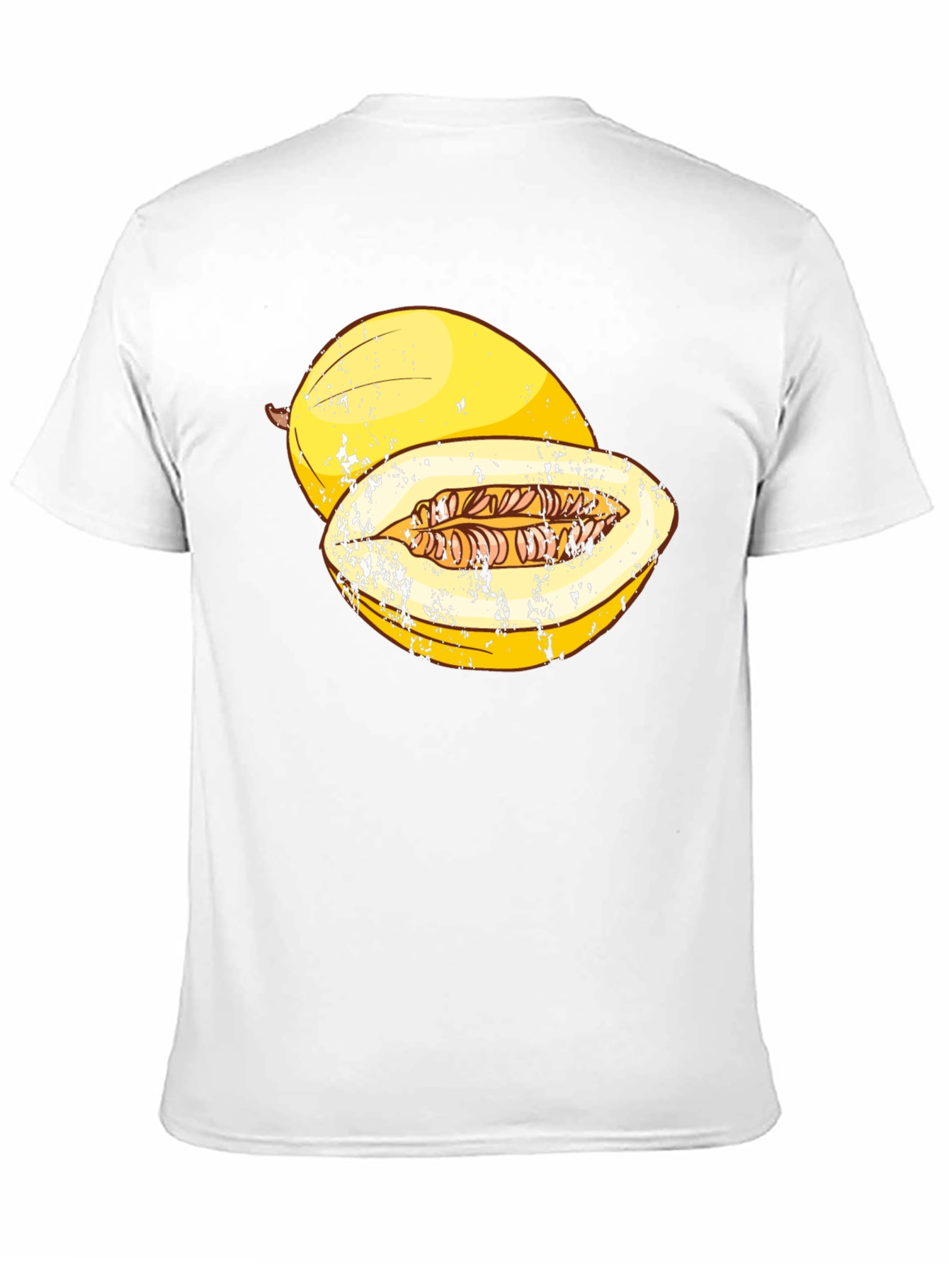 Melon Graphic T-Shirt - Funny Fruit Tee