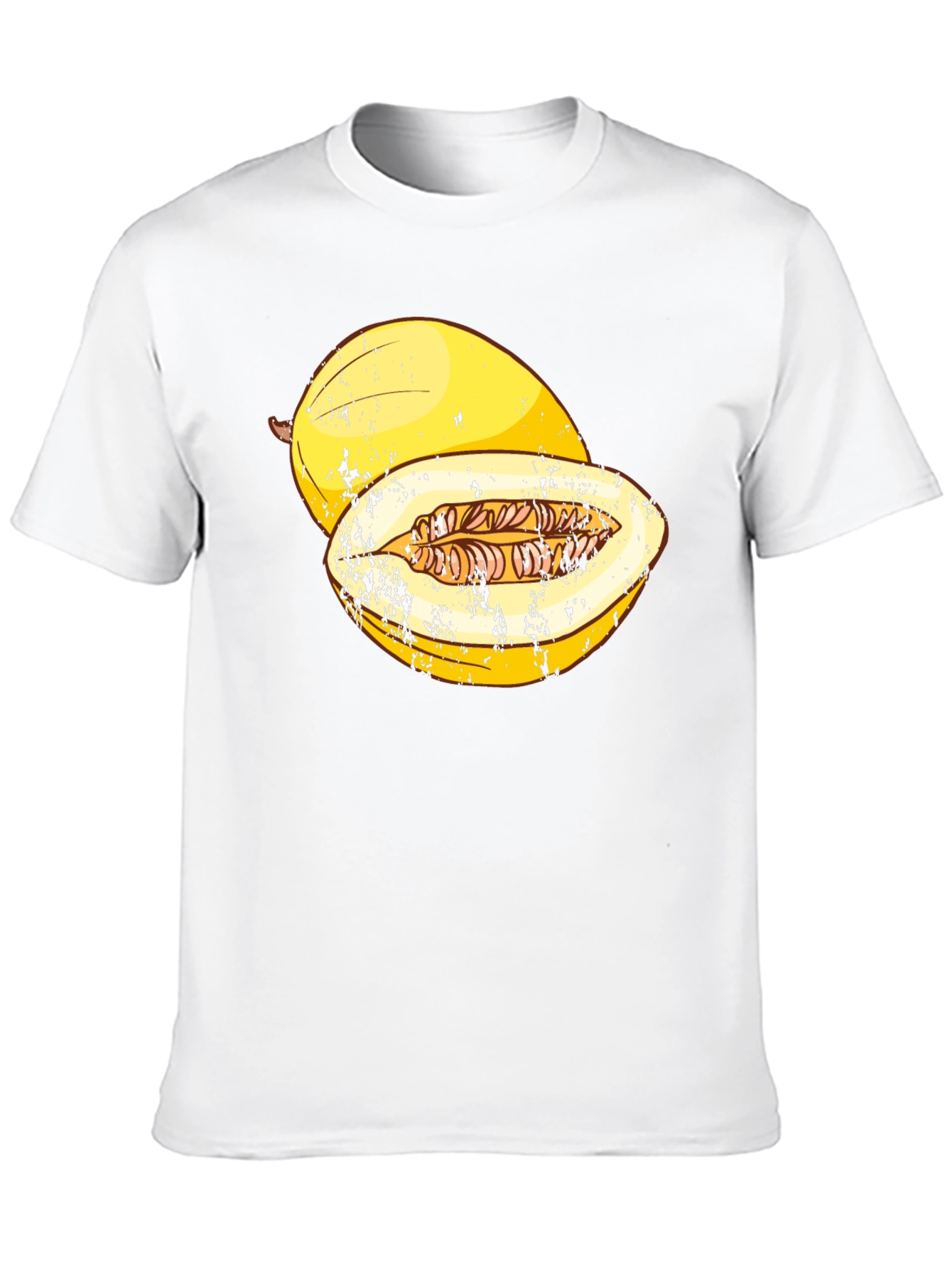 Melon Graphic T-Shirt - Funny Fruit Tee