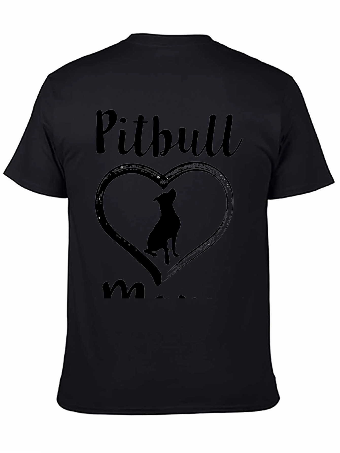 Pitbull Mom Graphic Tee - Love My Pitbull