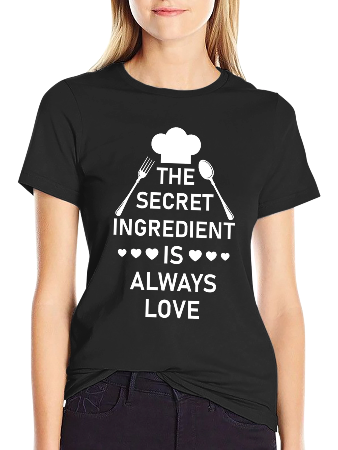 Chefs Secret Ingredient Love Graphic T-Shirt