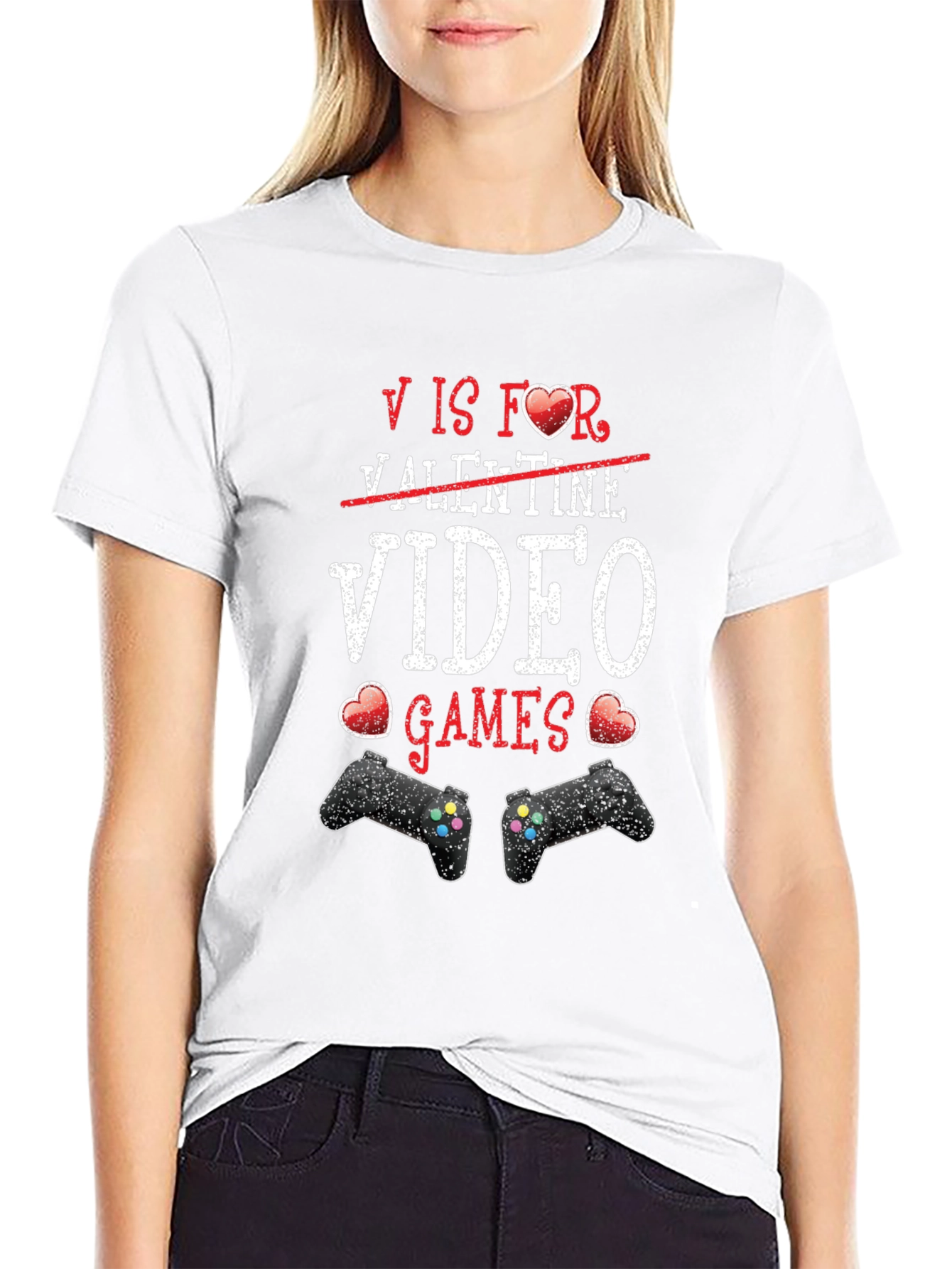Video Games Valentines T-Shirt