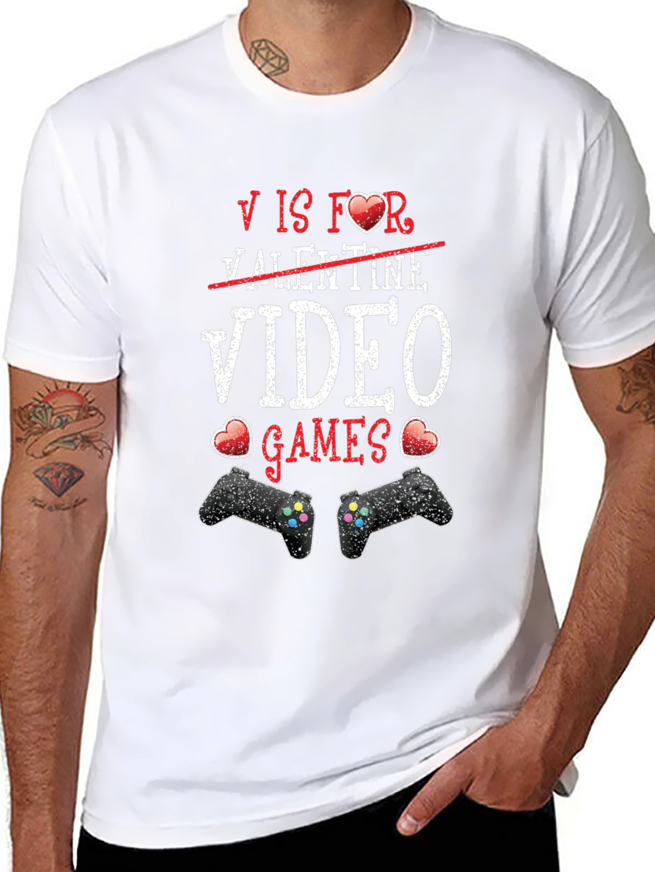 Video Games Valentines T-Shirt