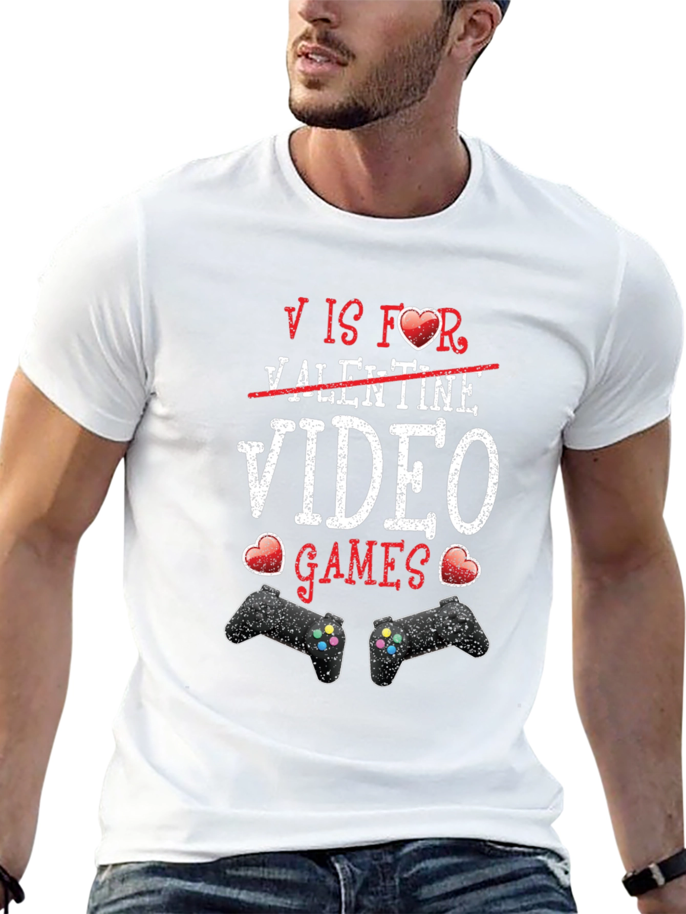 Video Games Valentines T-Shirt